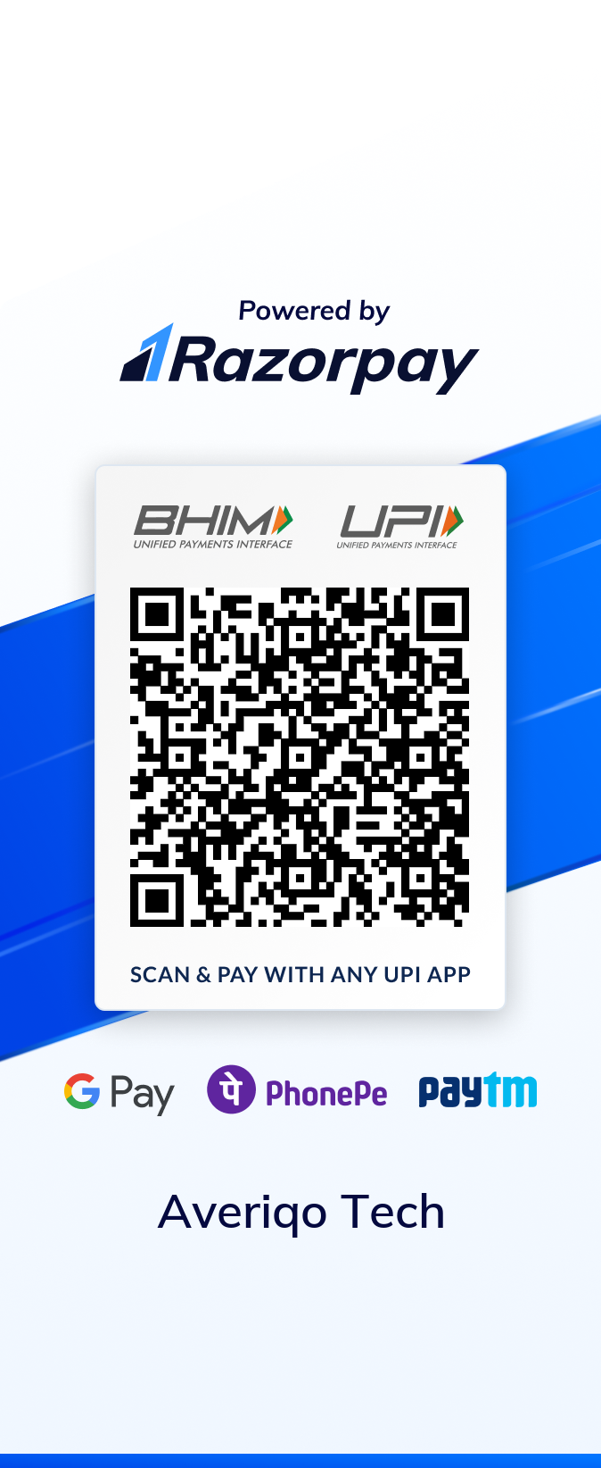 UPI QR Code